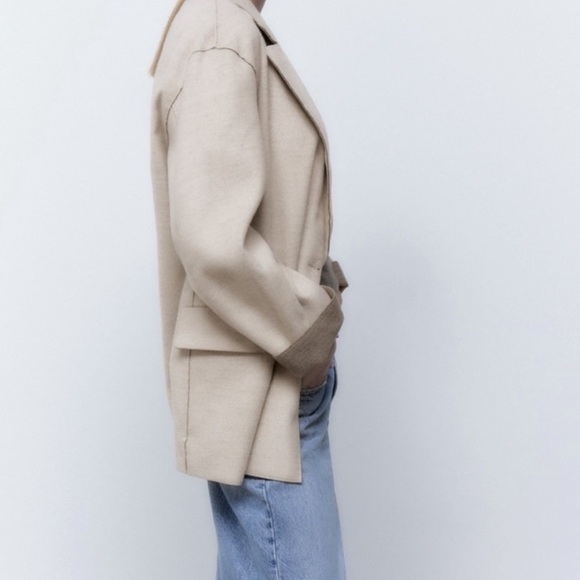ZARA Blazer Oversized Soft Blogger’s Favorite - Picture 3 of 12